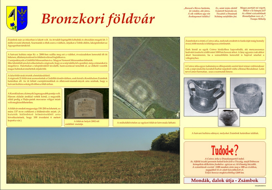 Mondák és dalok útja tanösvény, Zsámbok