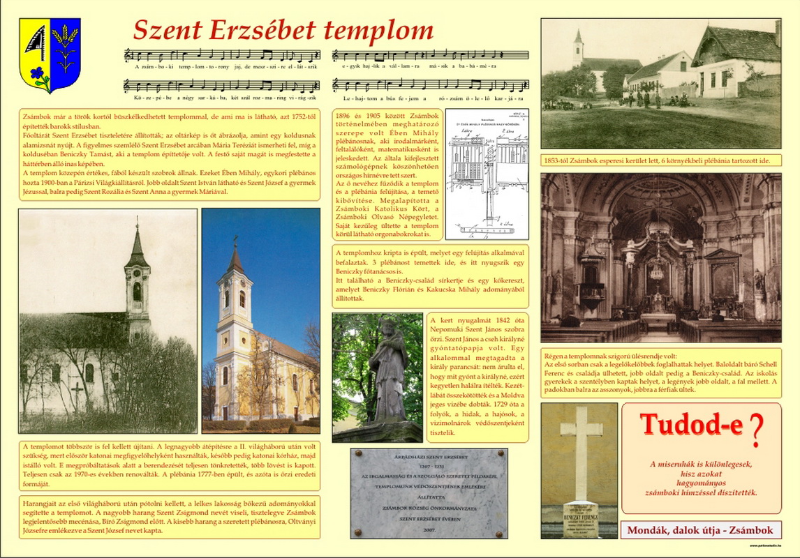Mondák és dalok útja tanösvény, Zsámbok