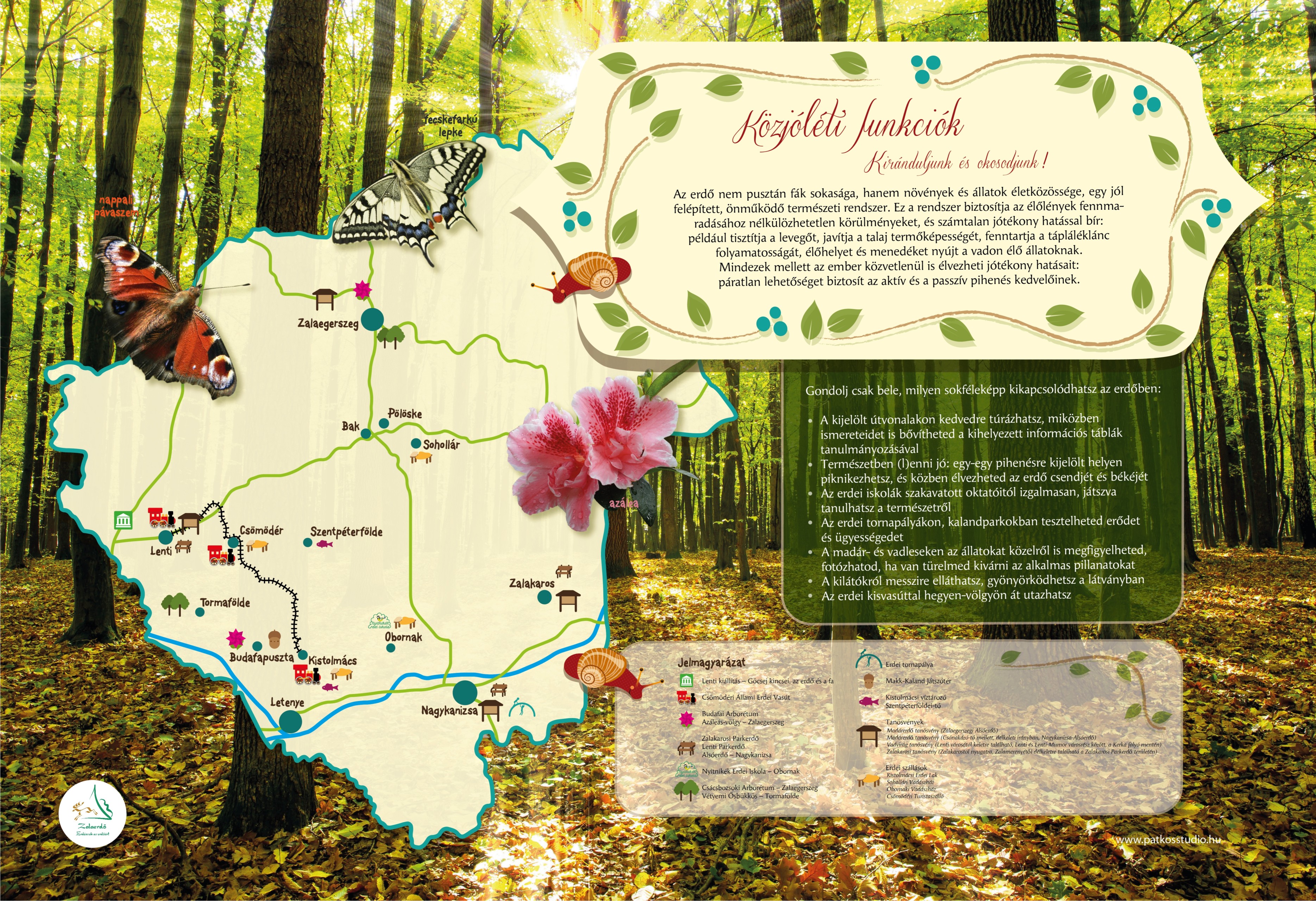 Csiga-túra tanösvény, Zalakaros