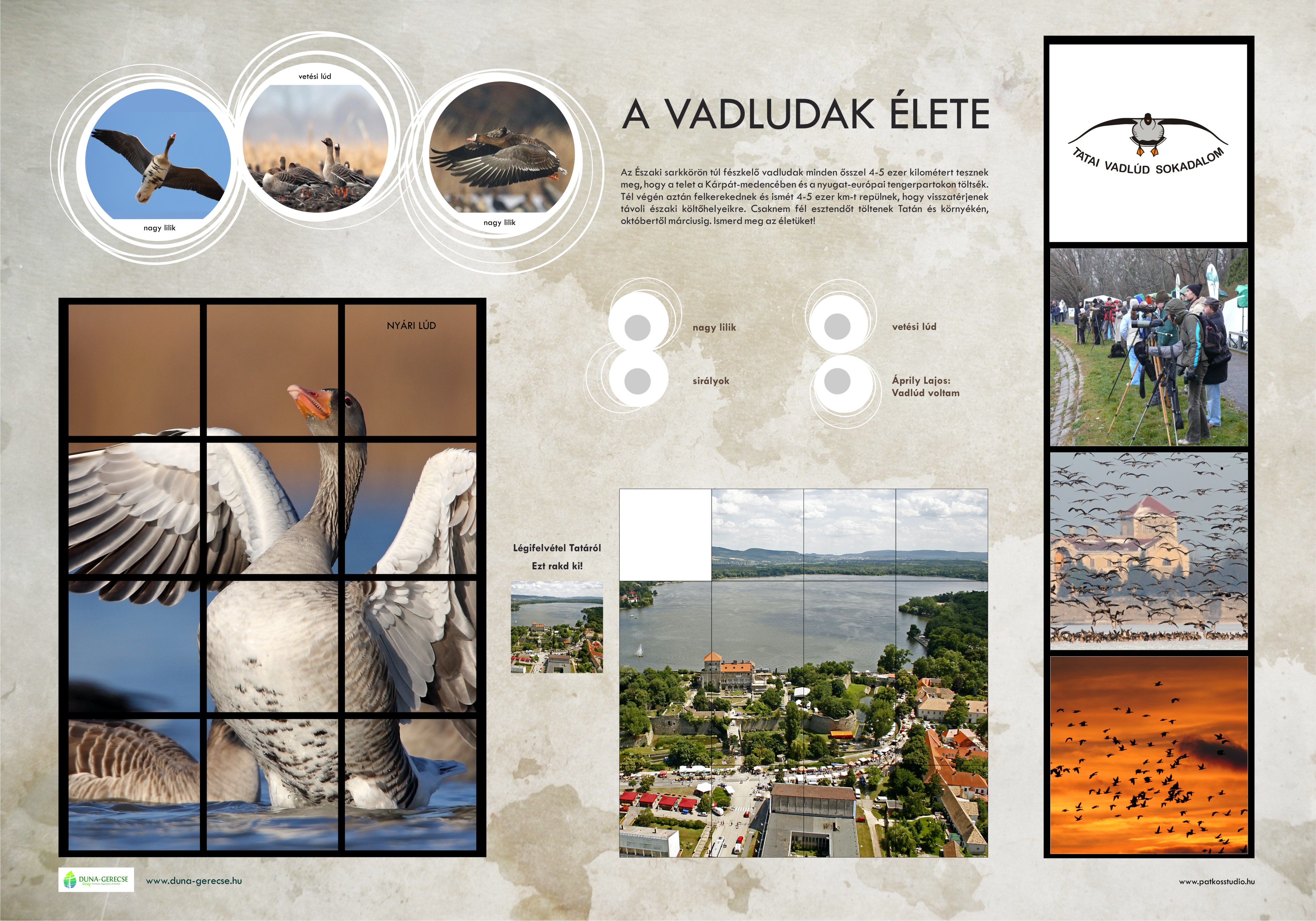 Interaktív tanösvénytáblák a Duna-Gerecse térségben