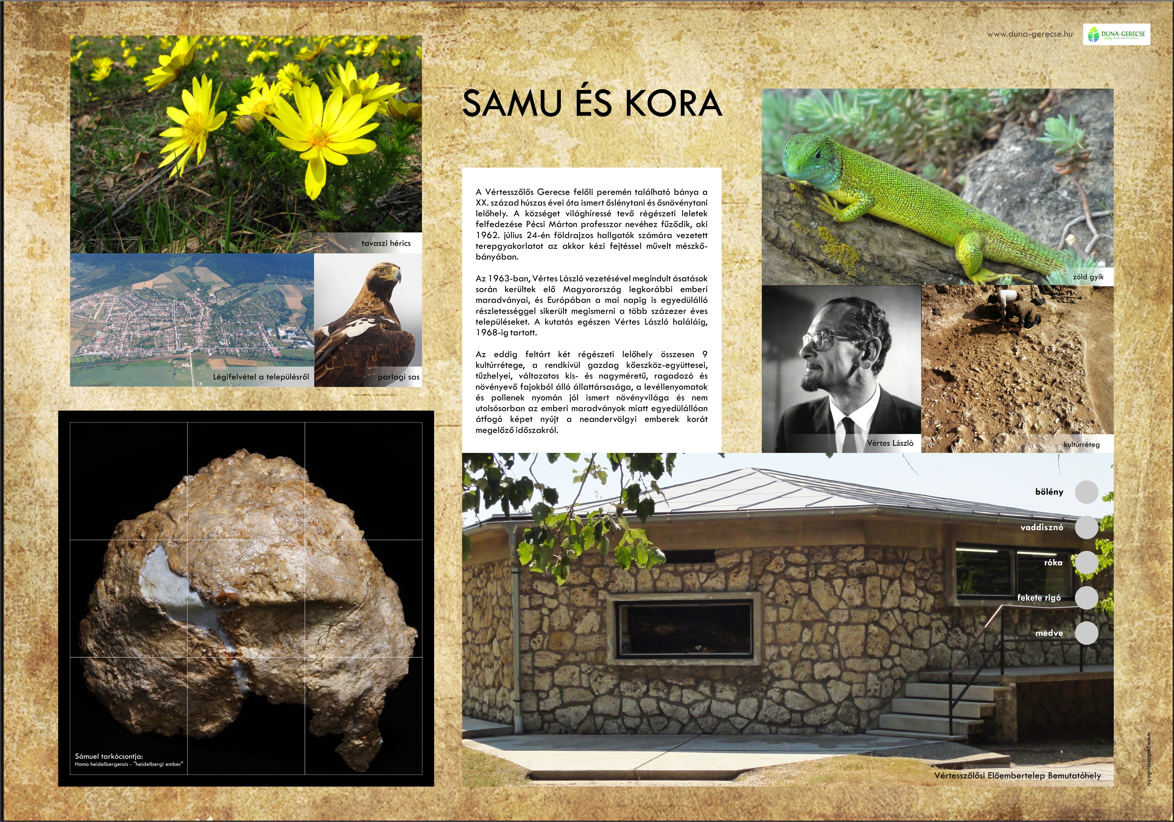 Interaktív tanösvénytáblák a Duna-Gerecse térségben