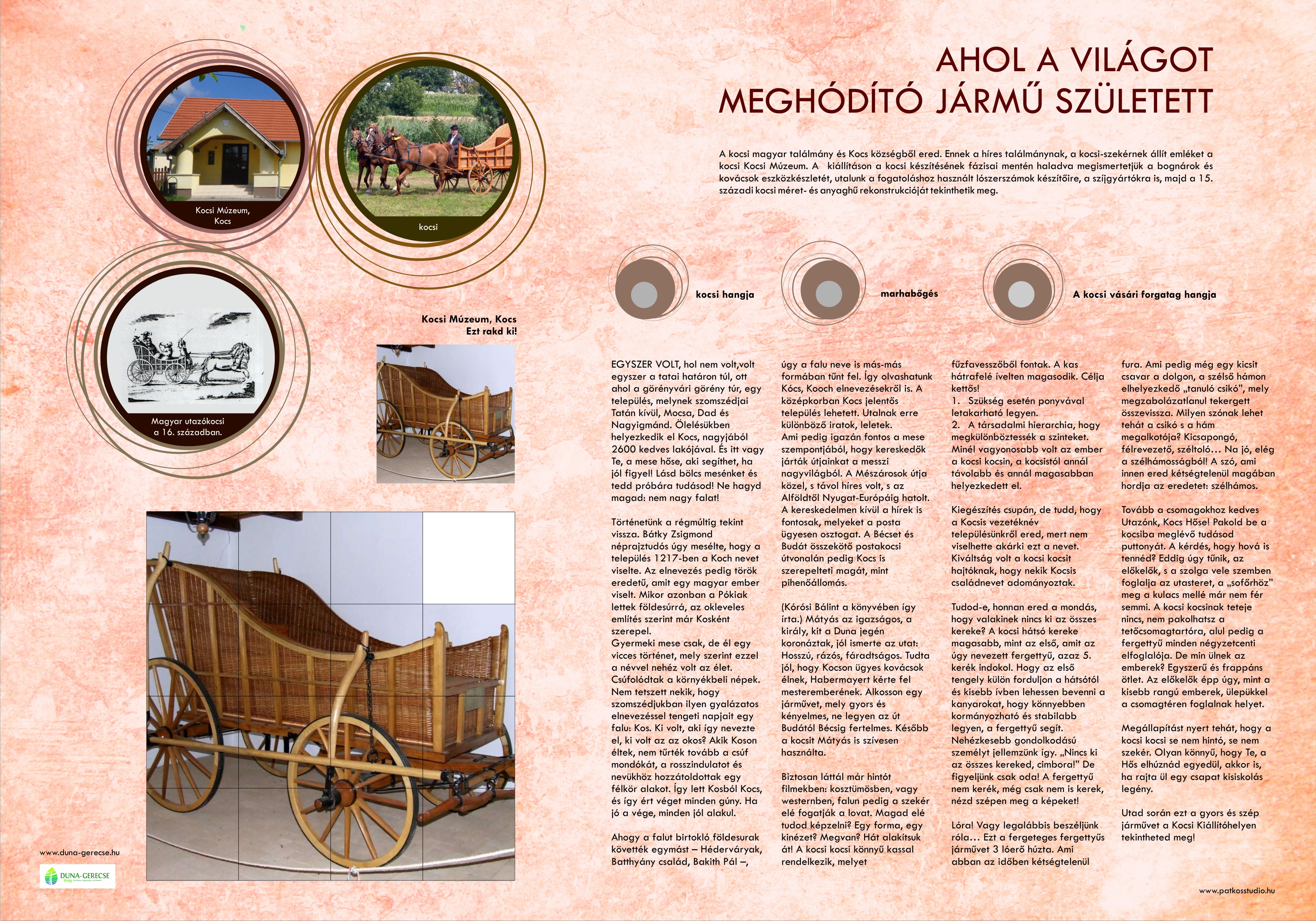 Interaktív tanösvénytáblák a Duna-Gerecse térségben