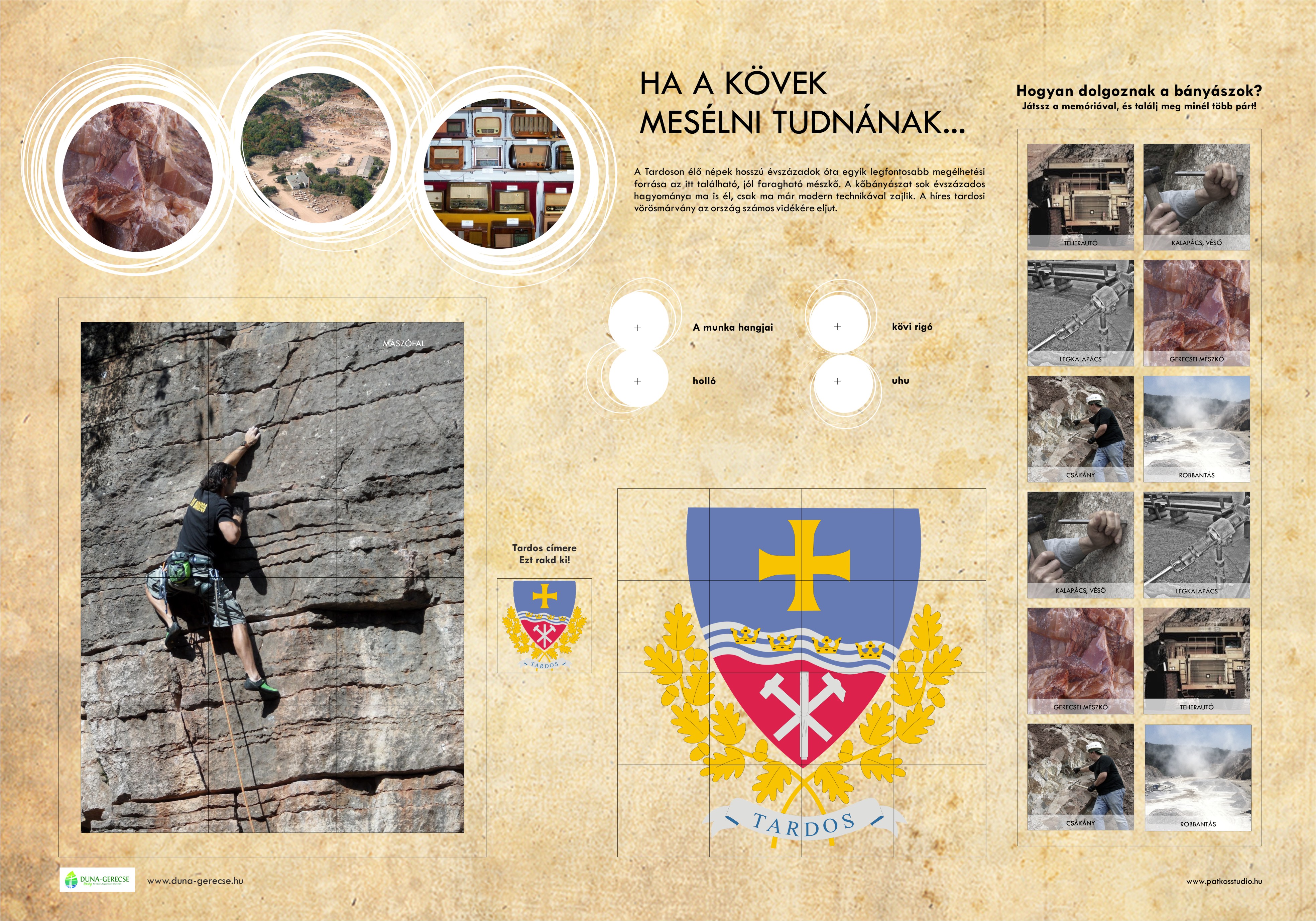 Interaktív tanösvénytáblák a Duna-Gerecse térségben