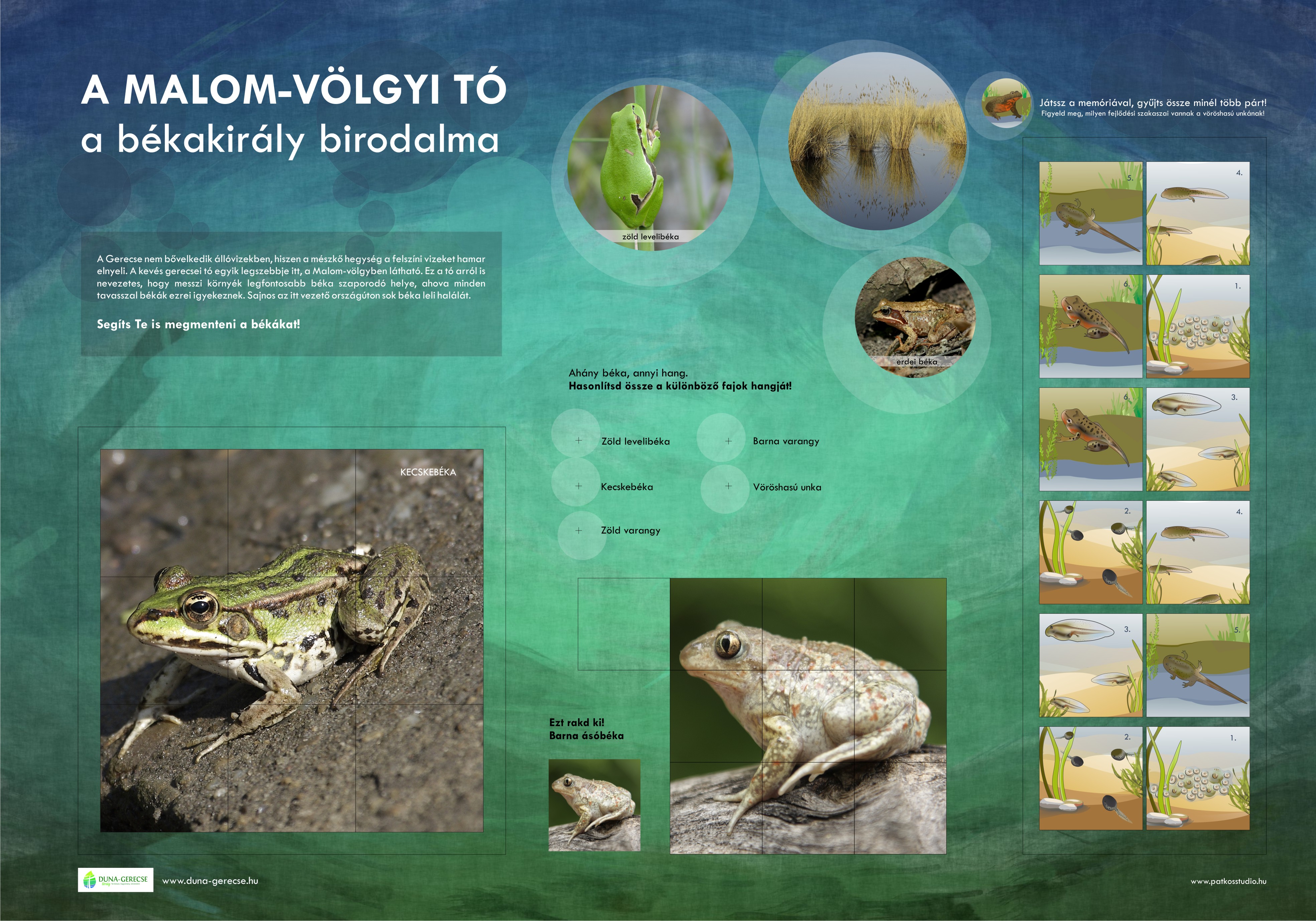 Interaktív tanösvénytáblák a Duna-Gerecse térségben