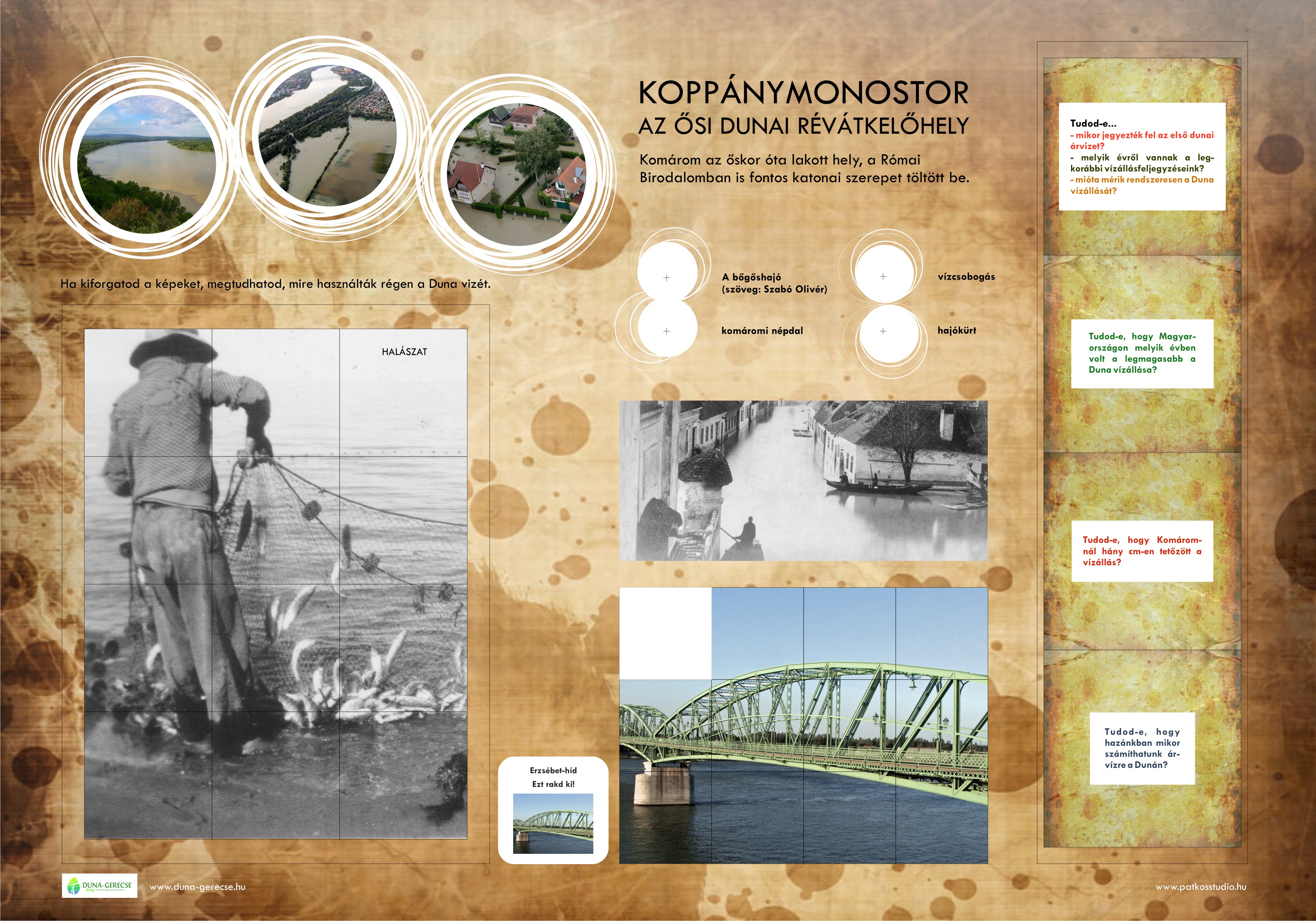 Interaktív tanösvénytáblák a Duna-Gerecse térségben