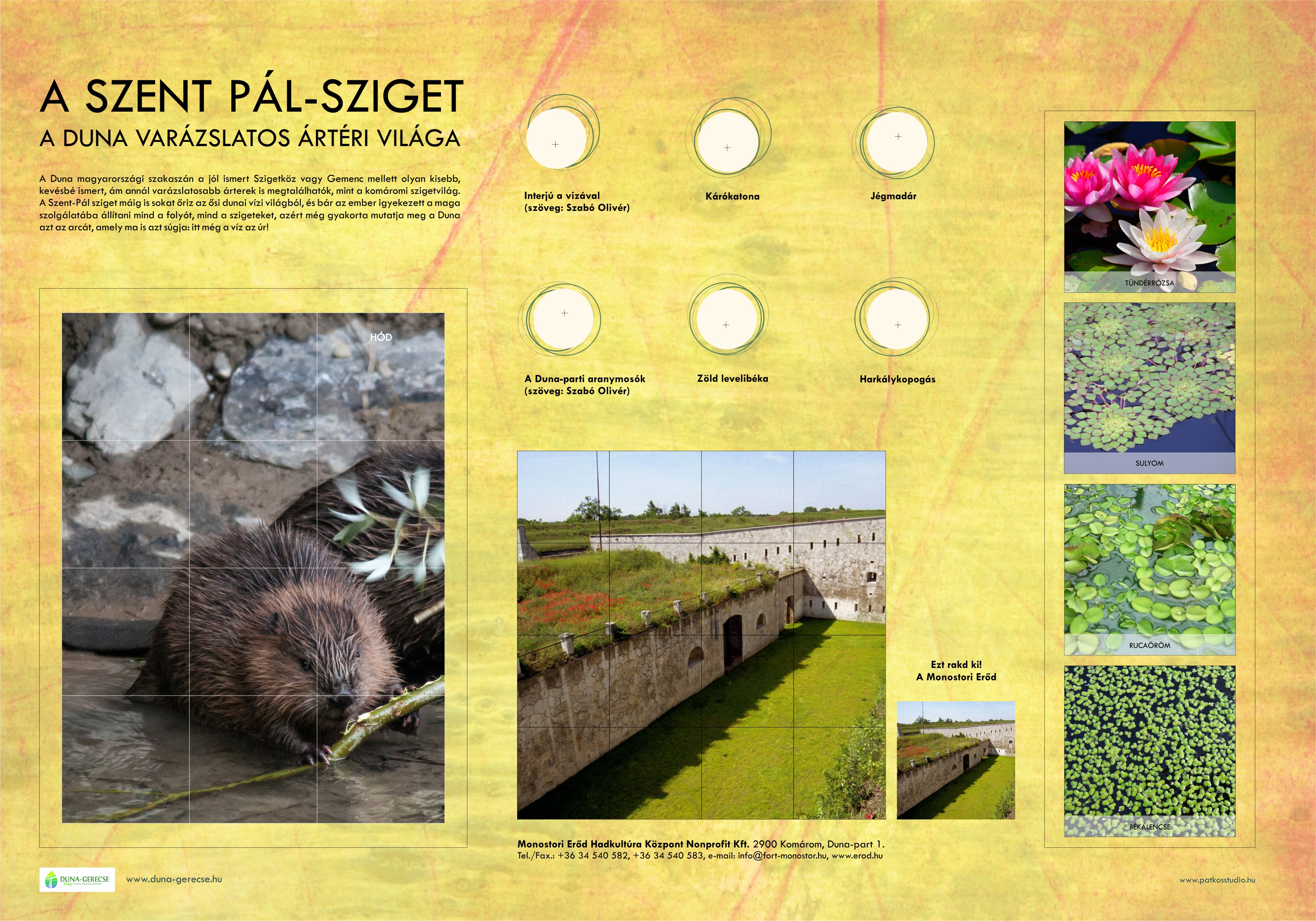 Interaktív tanösvénytáblák a Duna-Gerecse térségben