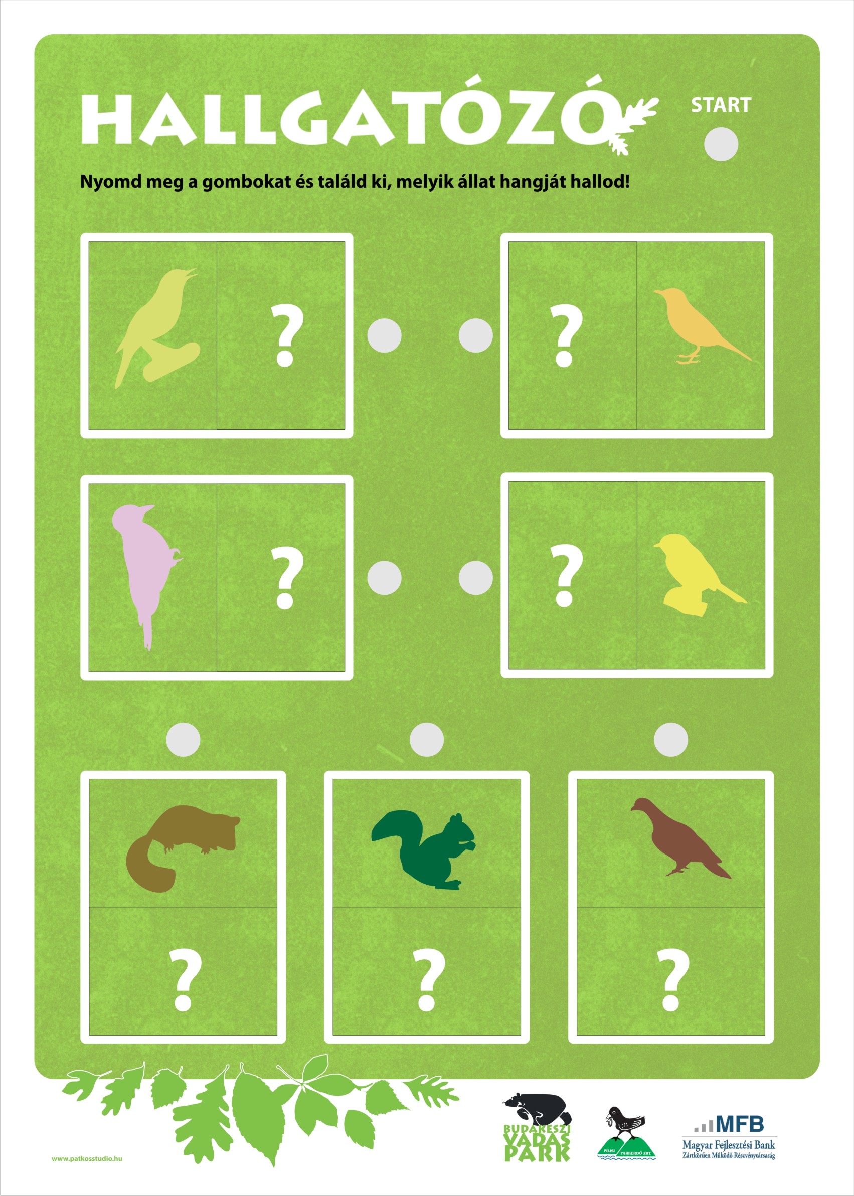 Élményösvény a Budakeszi Vadasparkban