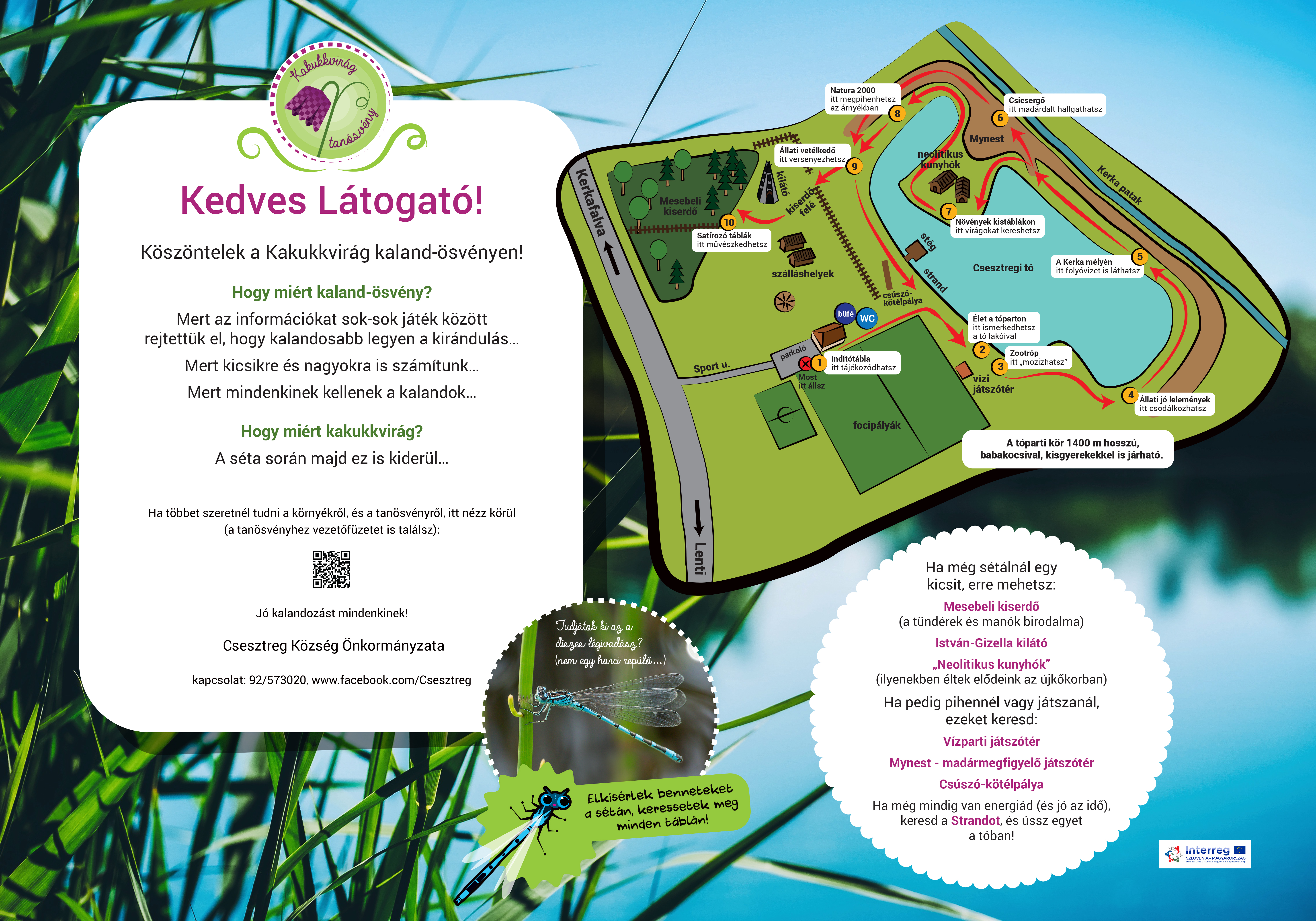 Kakukkvirág kaland-ösvény