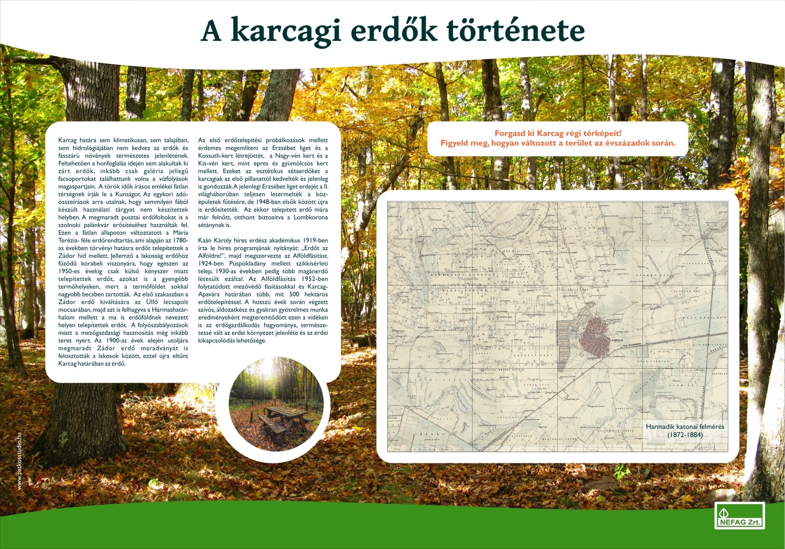 Lombkorona ösvény, Karcag