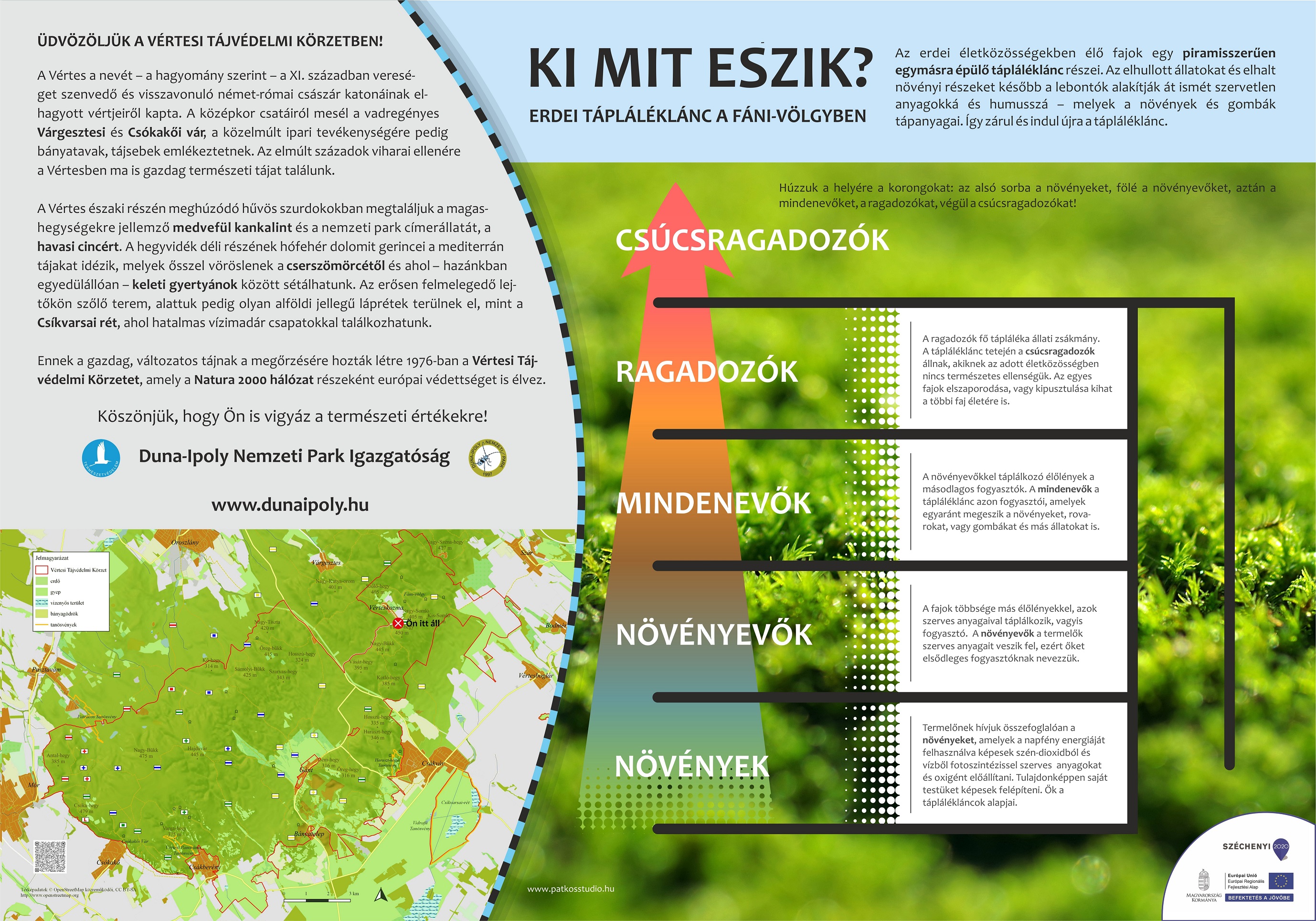 Tanösvénytáblák a Vértesben (Duna-Ipoly Nemzeti Park)