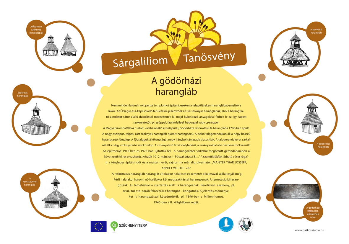 Rezgő nyár és Sárgaliliom tanösvény felújítása az Őrségben