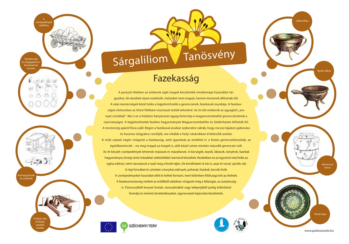 Rezgő nyár és Sárgaliliom tanösvény felújítása az Őrségben