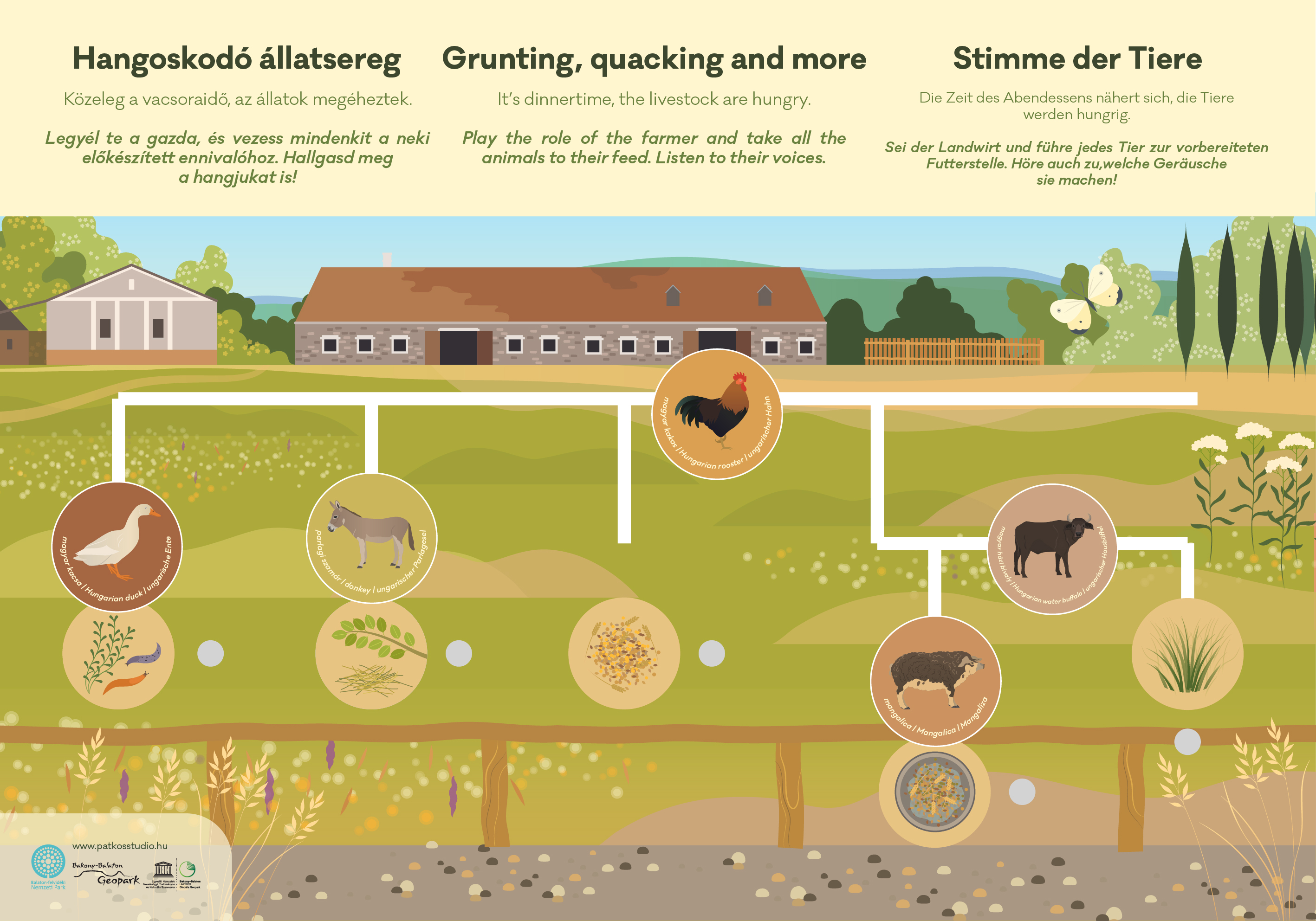 Educational trail in the 