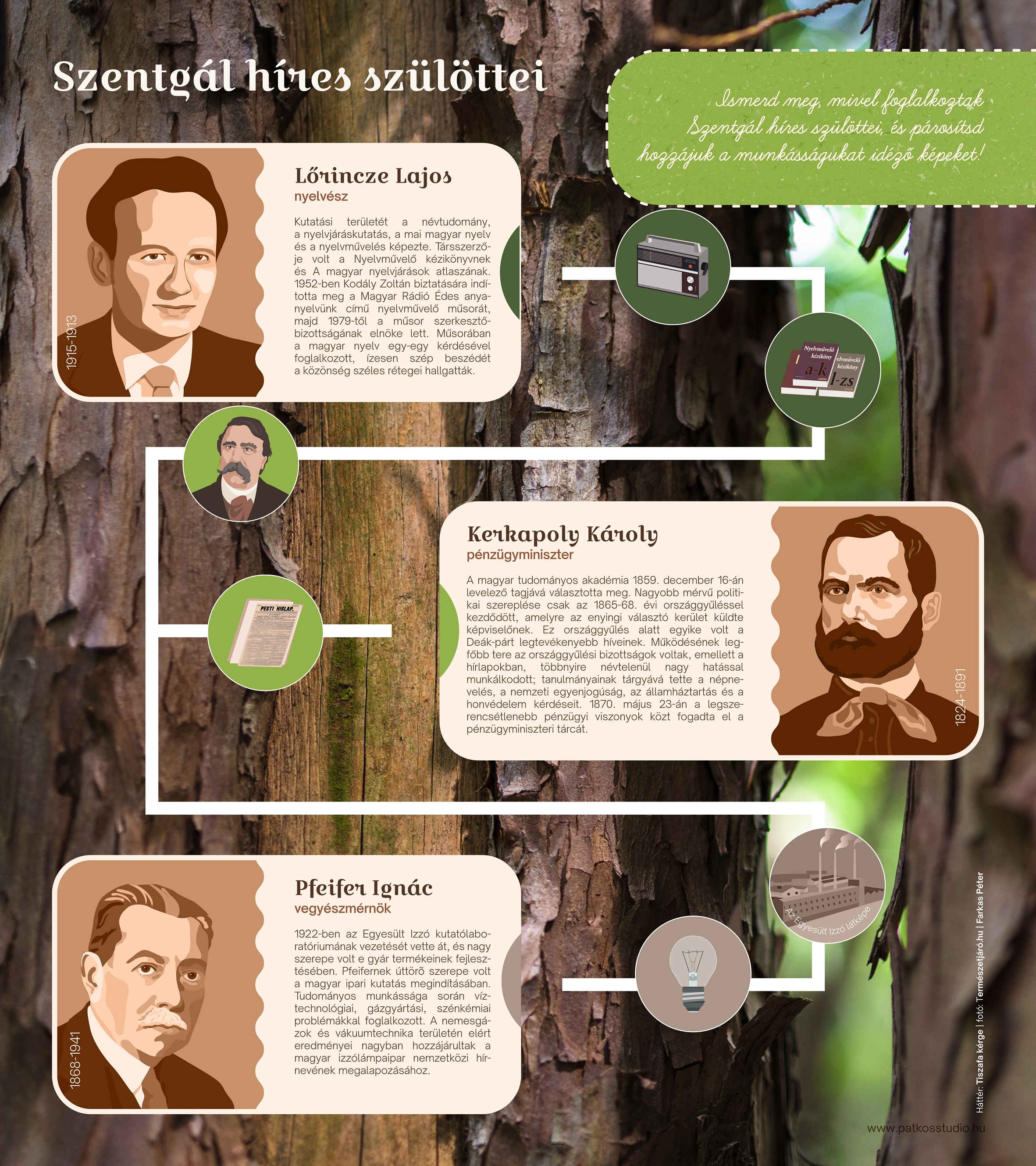 Biciklis pihenők Herenden és Szentgálon