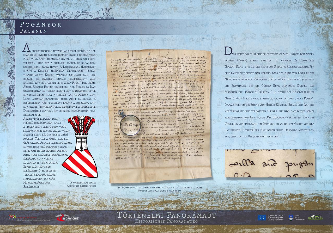 Történelmi panorámaút tanösvény – Kőszegi-hegység