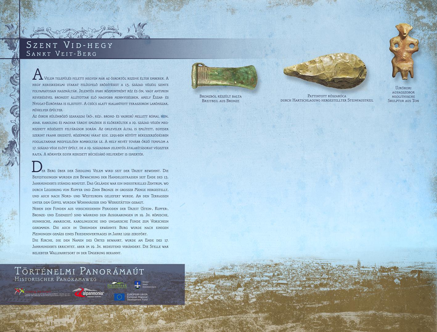 Történelmi panorámaút tanösvény – Kőszegi-hegység