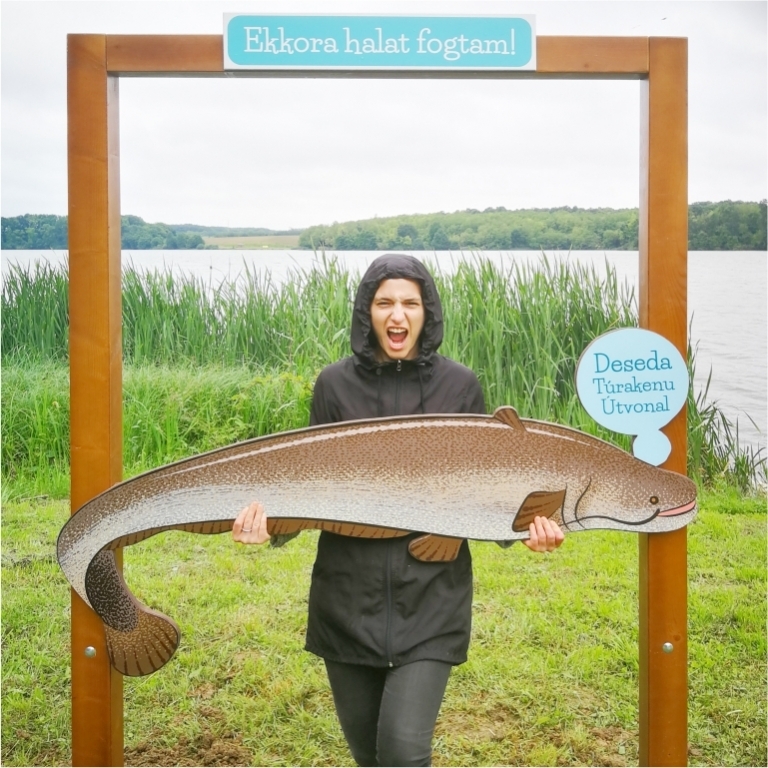 Caught a big fish! - Ho preso un pesce grosso!