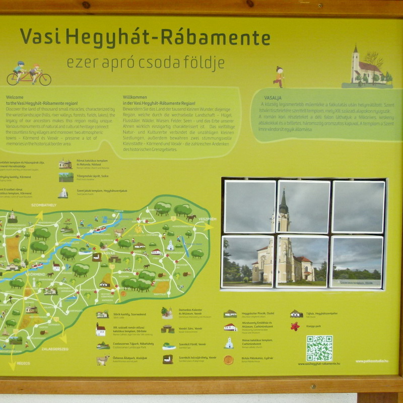 Tanösvénytábla háromszögforgatóval