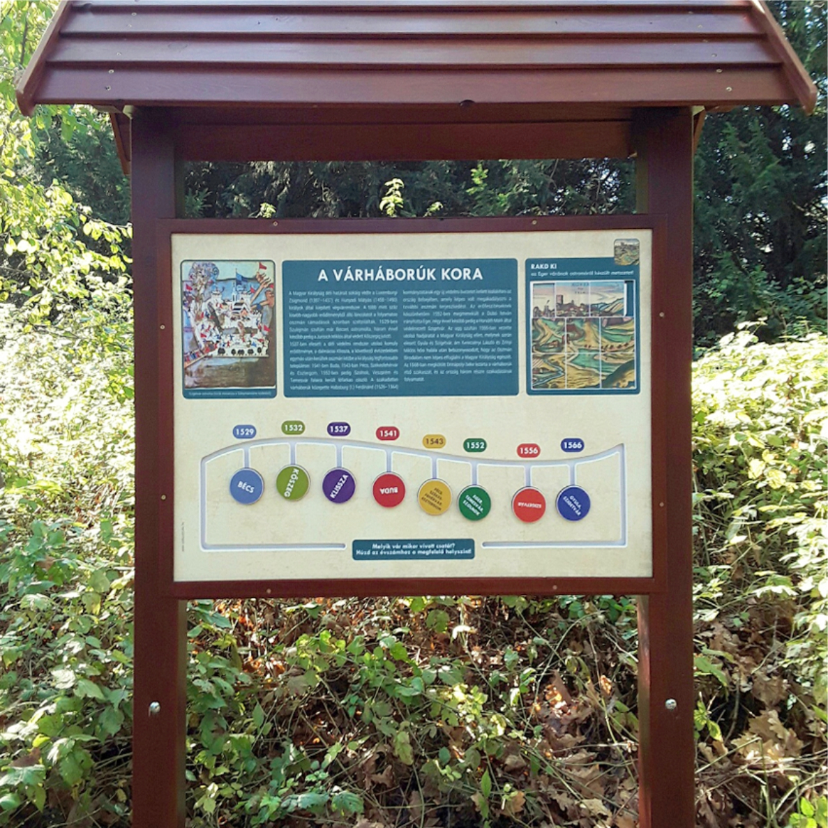 Csaták, helyszínek, évszámok - párosítós játék