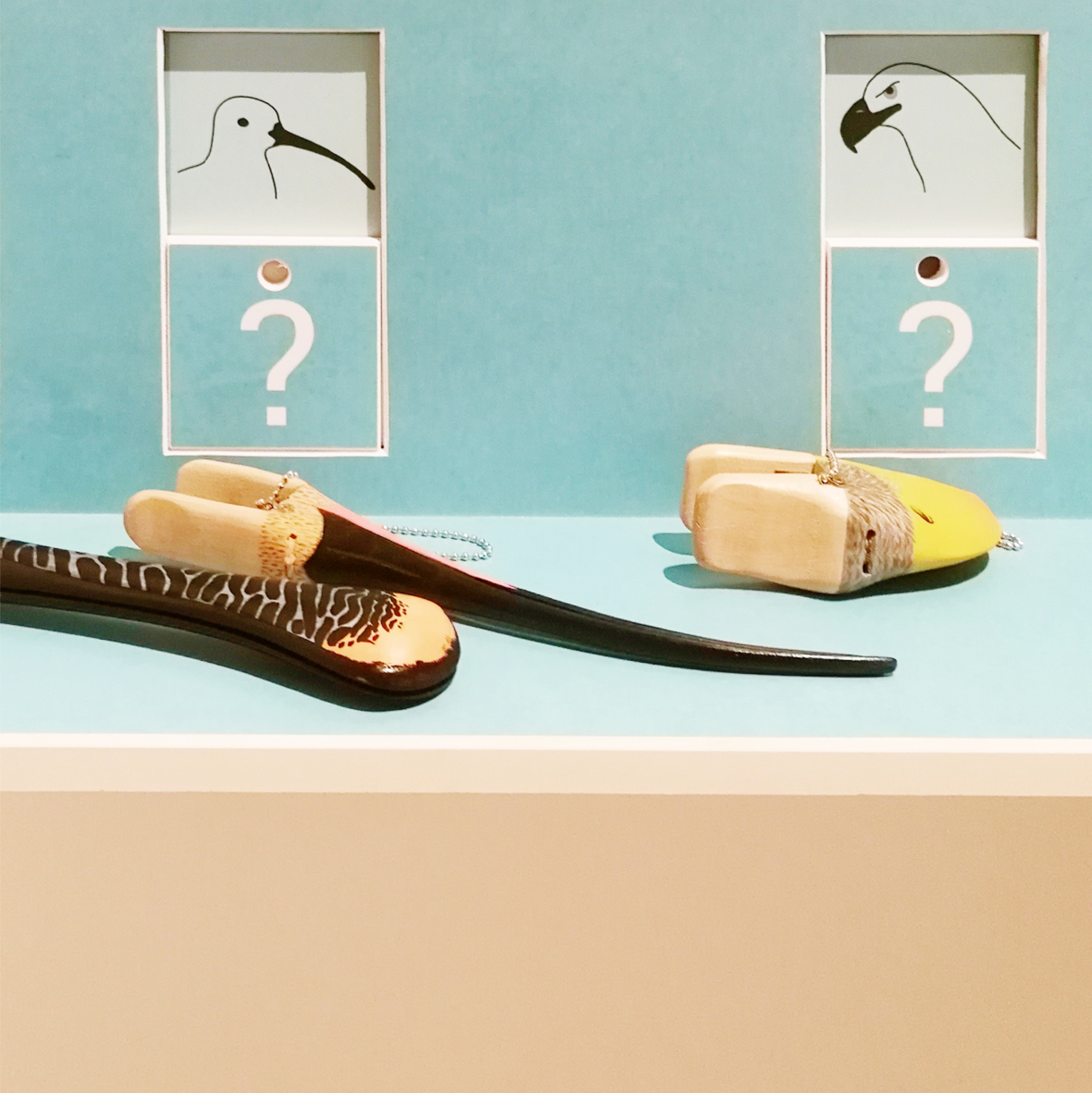 Kipróbálható, élethű madárcsőrök