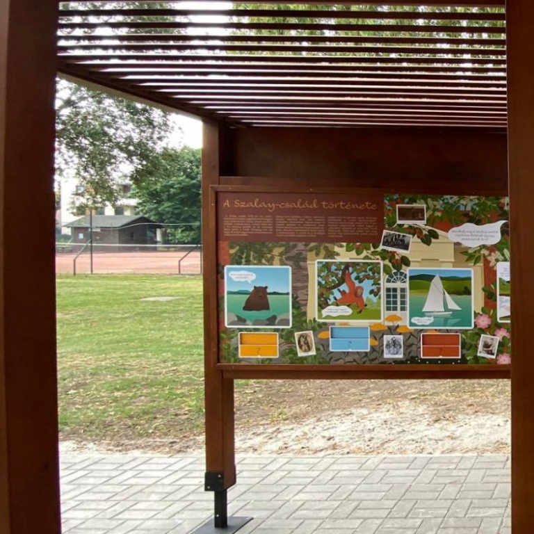 A pihenőben interaktív táblákról ismerhetjük meg Balatonlellét - 2