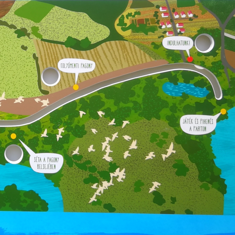 Vezesd a figurát az egyes állomásokhoz, és nézd meg, mennyi idő eljutni oda - 2