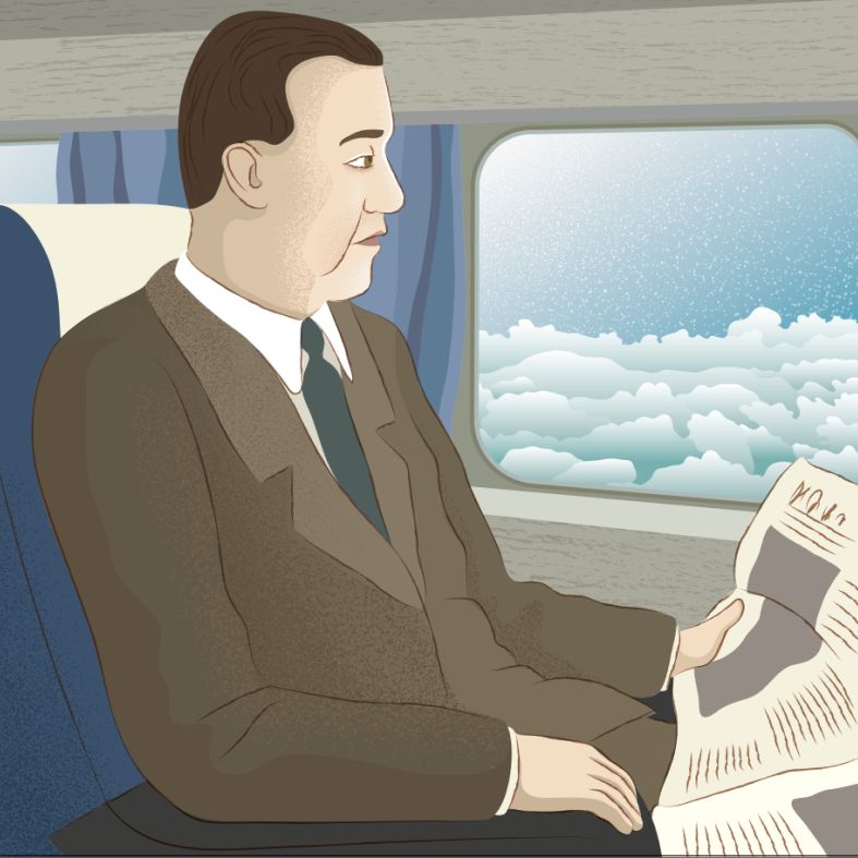 A sok utazás meghatározó volt Márai számára.