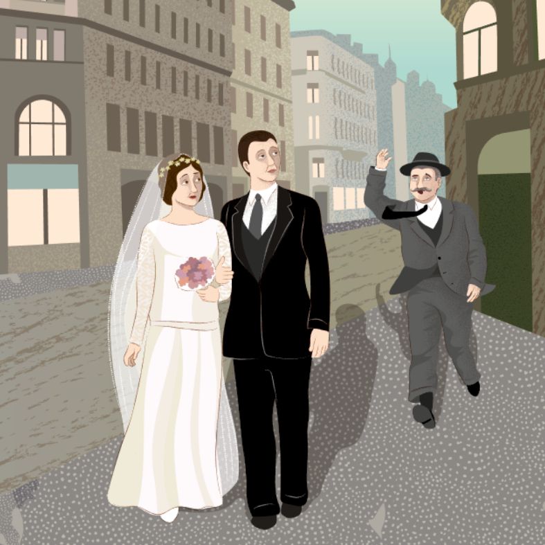 A házasságkötésüket nem sikerült teljesen titokban tartani