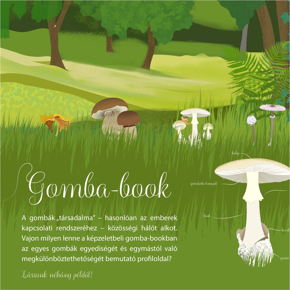 Milyen lenne egy gomba-book?