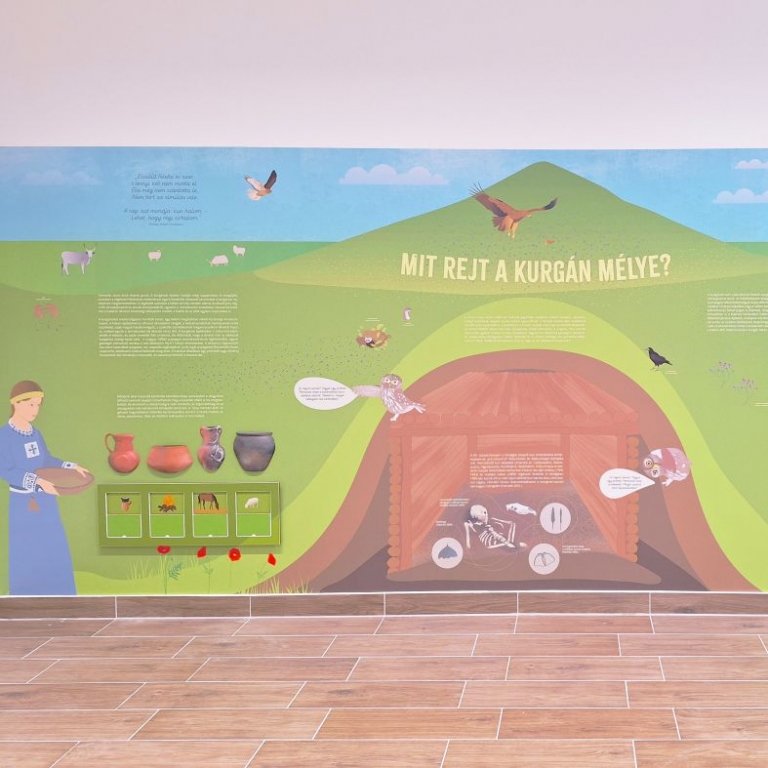 KIállítási tabló