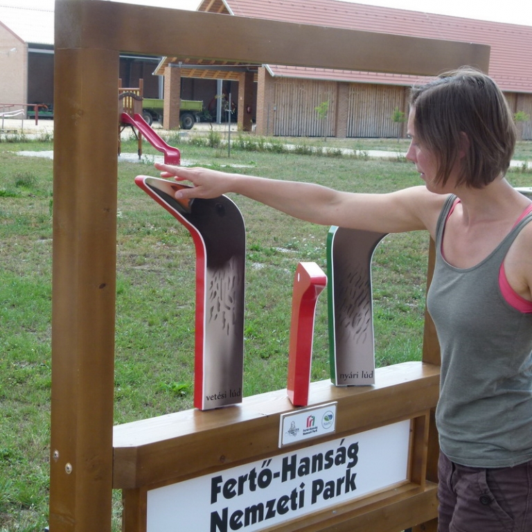 A nemzeti park interaktív logója