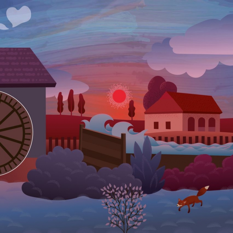 Amikor visszafelé folyik a bágyi patak :)