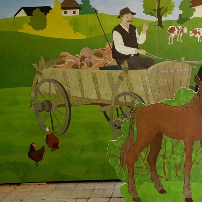 Óriás fotófal kiscsikóval - 1