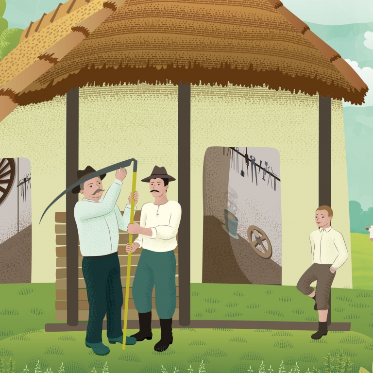 A kovácsműhely, Mikszáth kedves gyerekkori helyszíne