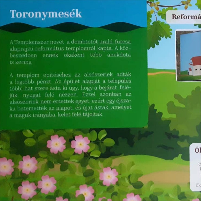 Interaktív tábla a jellegzetes épületekről - 1