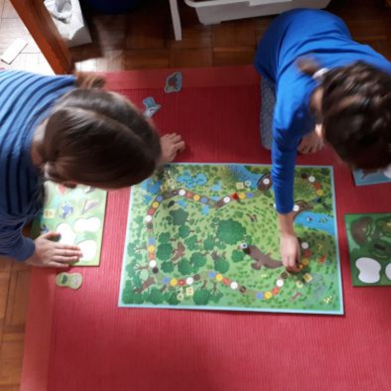 Társasozás közben :)