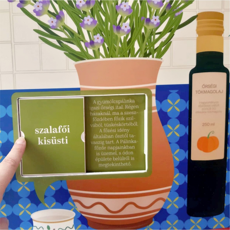 Interaktív tábla az jellegzetes őrségi ételekről - 3