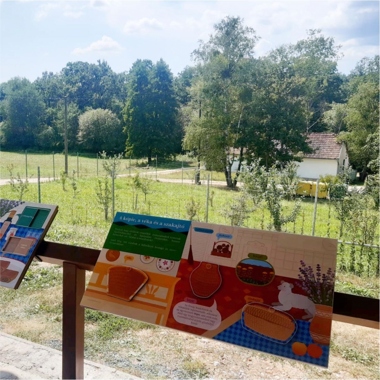 Interaktív tábla a jellegzetes őrségi ételekről - 4